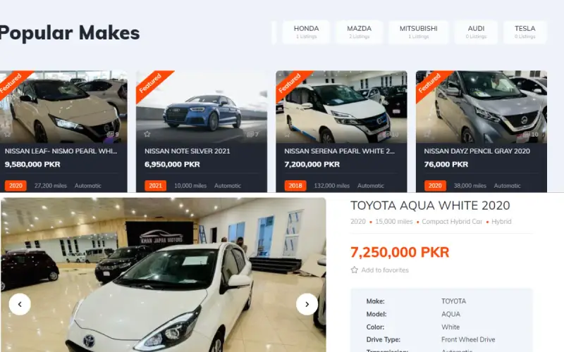Car Dealer Website Design results